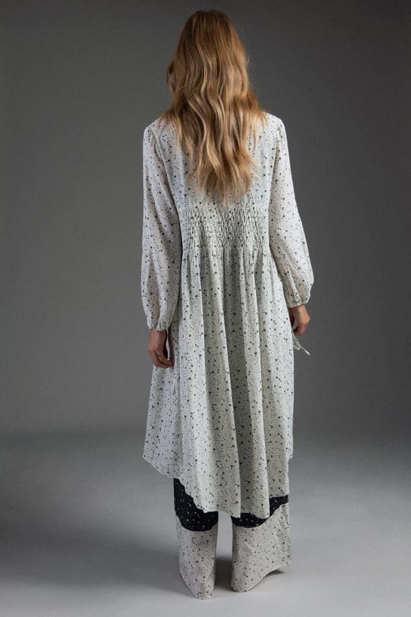 Gaia Ivory Smock Kimono - Image 2