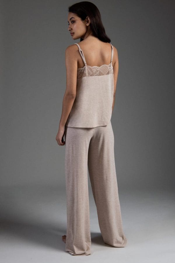 Malia Nude Merino Loungewear Set - Image 2