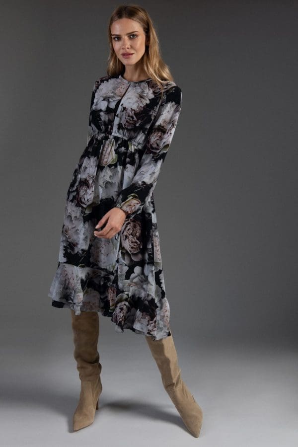 Isla Print Knee Dress