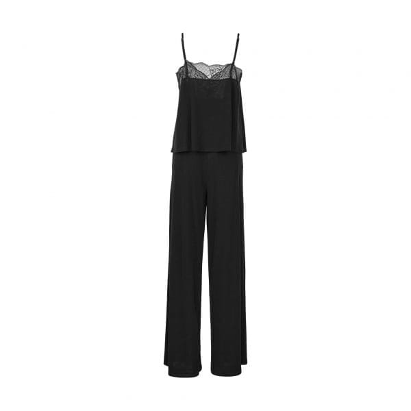 Malia Black Merino Loungewear Set - Image 5