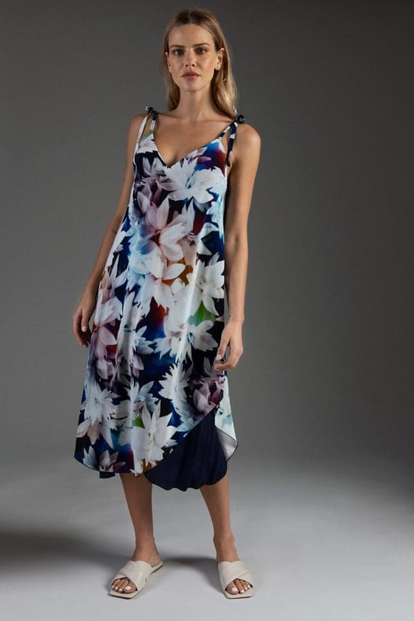Oceana Print Beach Dress