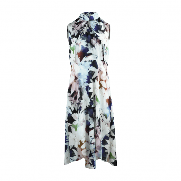 Luna Print Knee Dress - Image 4
