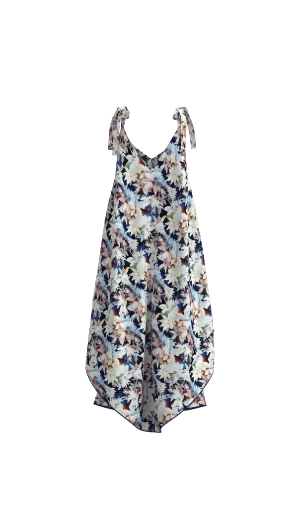 Oceana Print Beach Dress - Image 3