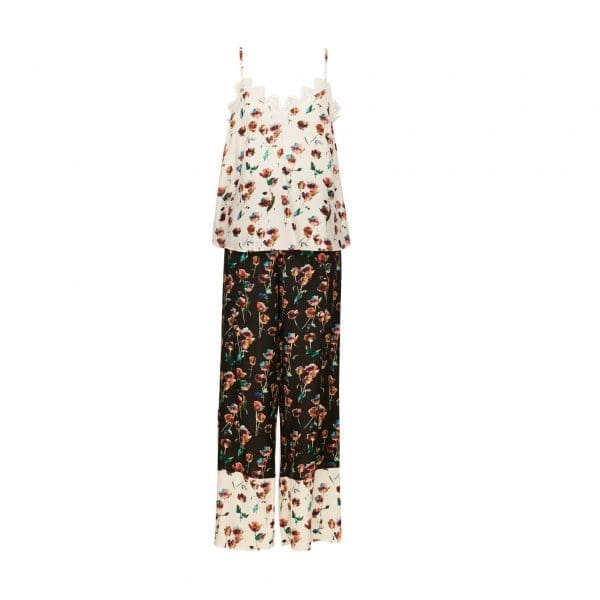 Kaya Rose Print Long Sleepwear - Image 4