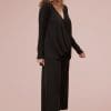 Malia Black Merino Twist Top - Image 3