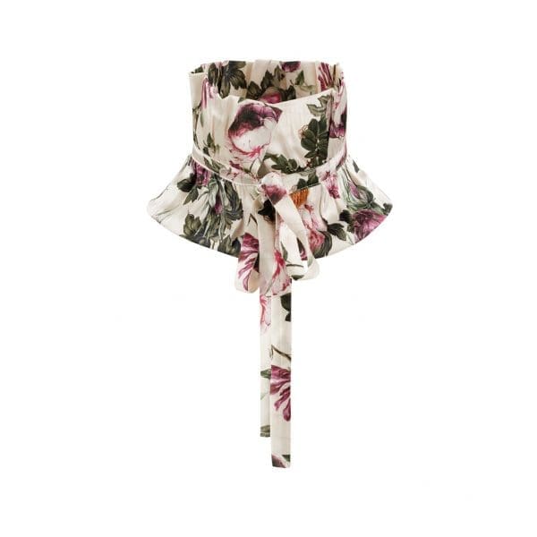 Blush Print Stand Collar - Image 2