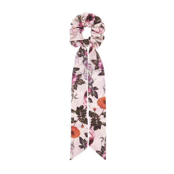 Blush Floral Hair Tie