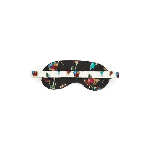 Rainbow Rose Silk Printed Eye Mask - Image 2