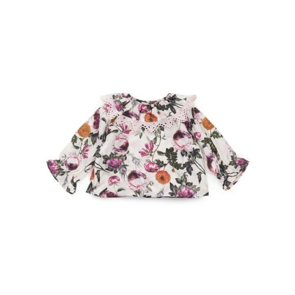 Rosia Girl Floral Print Blouse