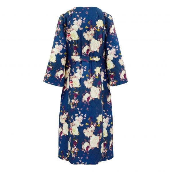 Dahlia Midnight Floral Reversible Quilted Coat - Image 7
