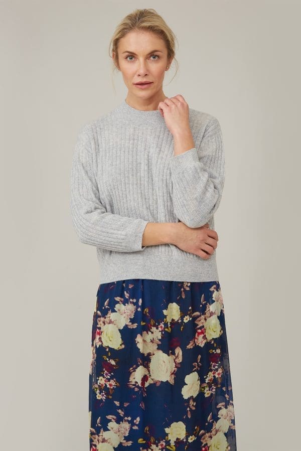 Grey Cashmere Jumper