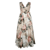Pria Nude Floral Print Prom Maxi Dress - Image 5