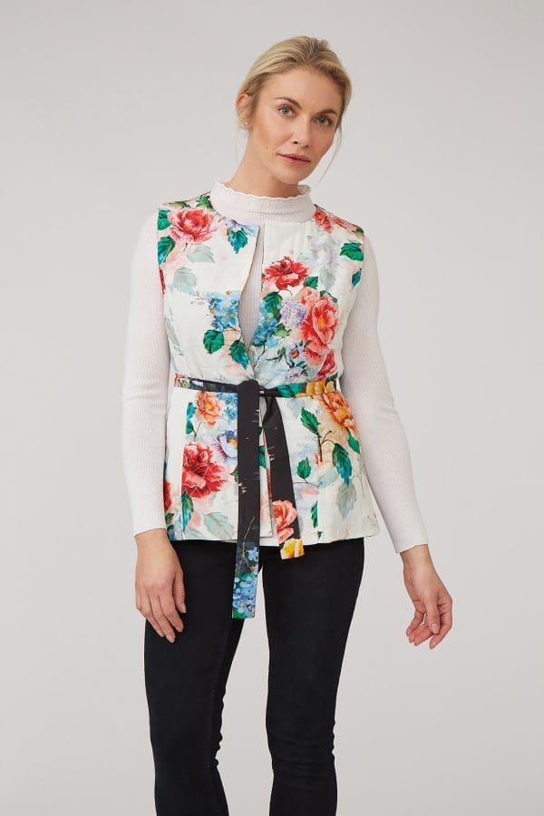 Ivory Reversible Gilet