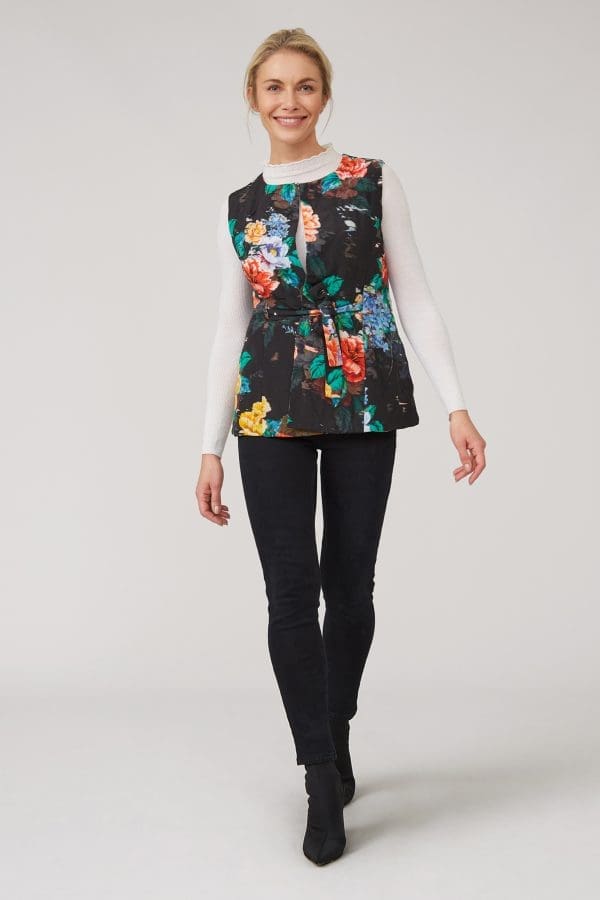 Ivory Reversible Gilet - Image 4