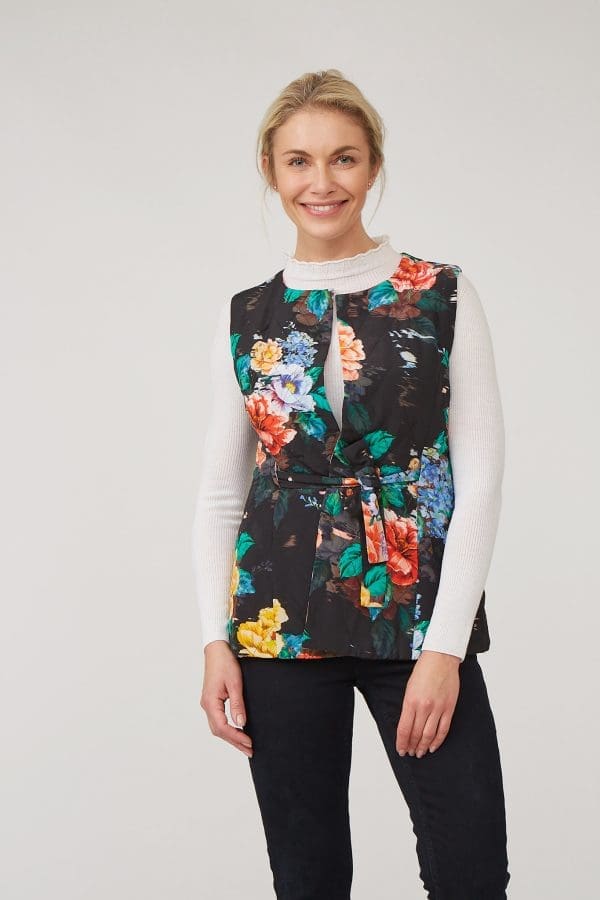 Ivory Reversible Gilet - Image 3