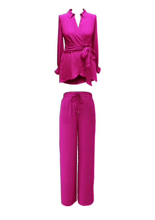 Aria Hot Pink Two Piece - Image 3