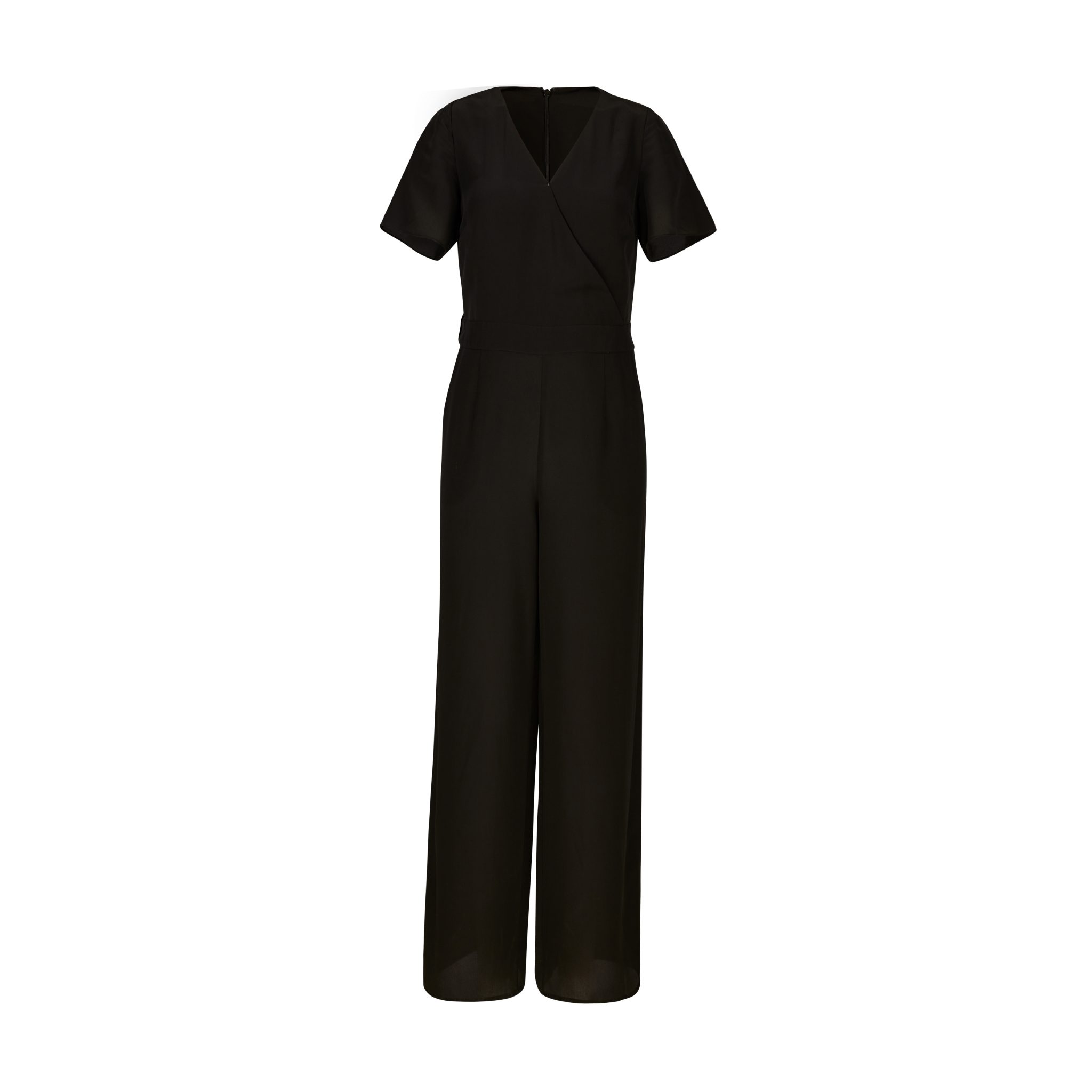 Ethereal London Silk Luciana Black Jumpsuit Womens Clothing Jumpsuits and rompers Full-length jumpsuits and rompers 