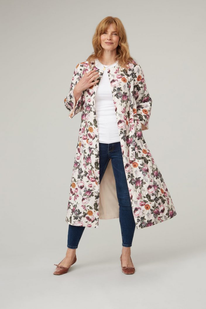 Dahlia Quilted Coat - Ethereal London